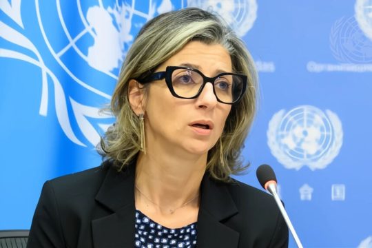 Φραντσέσκα Αλμπανέζε: Το Ισραήλ θα έπρεπε να αποκλειστεί από το Συμβούλιο της Ευρώπης